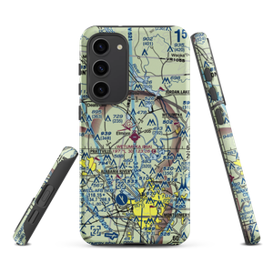 Wetumpka Municipal Airport (08A) VFR Sectional Samsung Phone Case