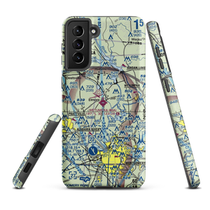 Wetumpka Municipal Airport (08A) VFR Sectional Samsung Phone Case