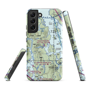 Whale Pass Seaplane Float Harbor Facility (96Z) VFR Sectional Samsung Phone Case