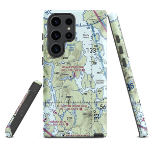 Whale Pass Seaplane Float Harbor Facility (96Z) VFR Sectional Samsung Phone Case