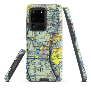 Whaletail Lake Seaplane Base (95MN) VFR Sectional Samsung Phone Case