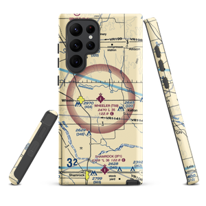 Wheeler Municipal Airport (T59) VFR Sectional Samsung Phone Case