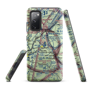 Wheeler Sack Army Air Field (GTB) VFR Sectional Samsung Phone Case