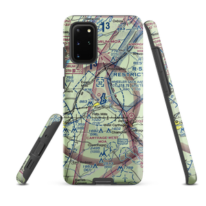 Wheeler Sack Army Air Field (GTB) VFR Sectional Samsung Phone Case