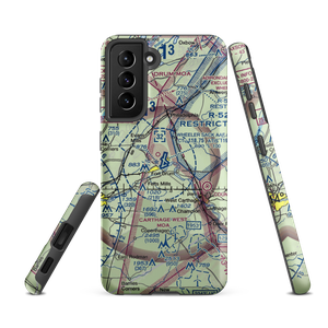 Wheeler Sack Army Air Field (GTB) VFR Sectional Samsung Phone Case