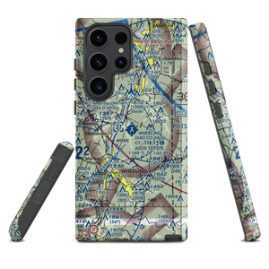 Wheeling Ohio County Airport (HLG) VFR Sectional Samsung Phone Case