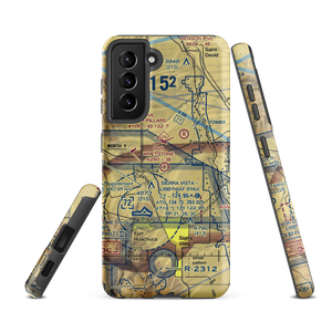 Whetstone Airport (11AZ) VFR Sectional Samsung Phone Case