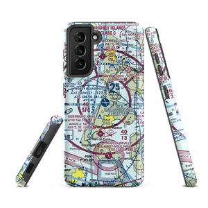 Whidbey Island Naval Air Station (Ault Field) (NUW) VFR Sectional Samsung Phone Case