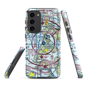 Whidbey Island Naval Air Station (Ault Field) (NUW) VFR Sectional Samsung Phone Case
