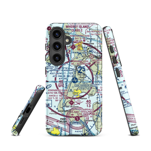 Whidbey Island Naval Air Station (Ault Field) (NUW) VFR Sectional Samsung Phone Case