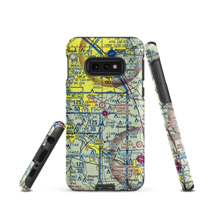 Whispering Pines Airport (GA80) VFR Sectional Samsung Phone Case