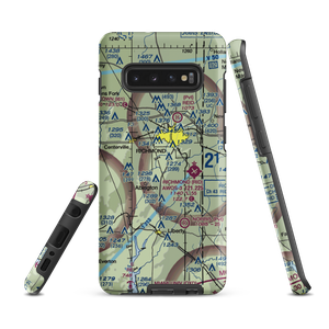 White Airport (IN47) VFR Sectional Samsung Phone Case