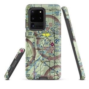 White Airport (IN47) VFR Sectional Samsung Phone Case