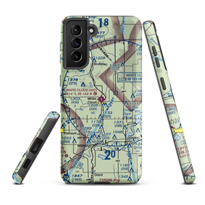 White Cloud Airport (42C) VFR Sectional Samsung Phone Case