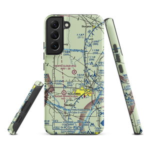 White Cloud Flying Field (MU23) VFR Sectional Samsung Phone Case