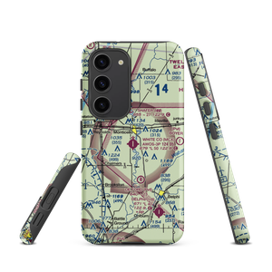 White County Airport (MCX) VFR Sectional Samsung Phone Case