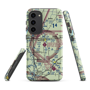 White County Airport (MCX) VFR Sectional Samsung Phone Case