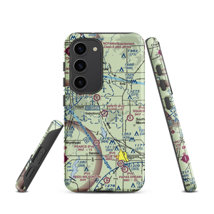 White Farms Airport (36KS) VFR Sectional Samsung Phone Case