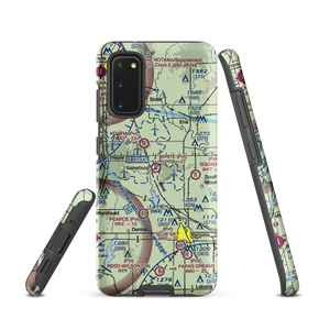 White Farms Airport (36KS) VFR Sectional Samsung Phone Case