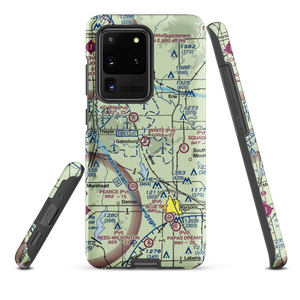 White Farms Airport (36KS) VFR Sectional Samsung Phone Case