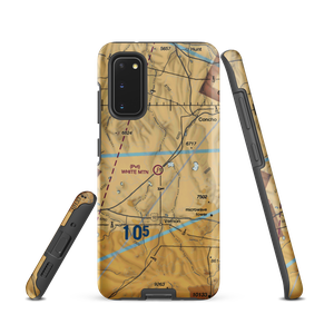 White Mountain Ultralightport (61AZ) VFR Sectional Samsung Phone Case