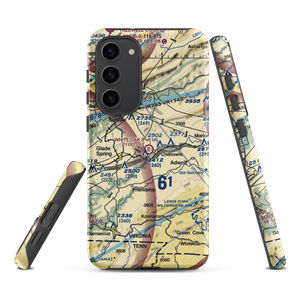 White Oak Stand Airport (VA11) VFR Sectional Samsung Phone Case