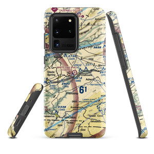White Oak Stand Airport (VA11) VFR Sectional Samsung Phone Case