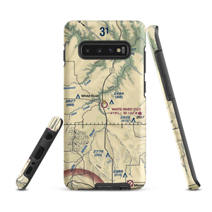 White River Municipal Airport (7Q7) VFR Sectional Samsung Phone Case