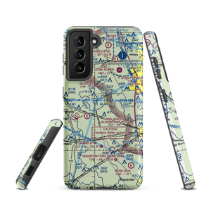 White Wing Ranch Airport (TA97) VFR Sectional Samsung Phone Case