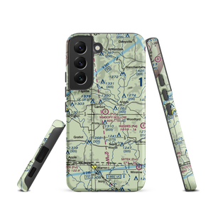 Whoopy Hollow Aerodrome (65WN) VFR Sectional Samsung Phone Case