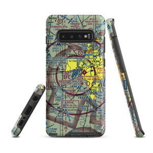 Wichita Eisenhower National Airport (ICT) VFR Sectional Samsung Phone Case