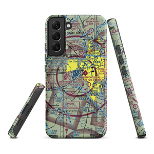 Wichita Eisenhower National Airport (ICT) VFR Sectional Samsung Phone Case