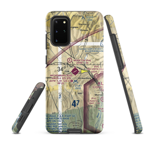 Wickenburg Municipal Airport (E25) VFR Sectional Samsung Phone Case