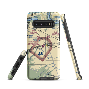 Wilbur Airport (2S8) VFR Sectional Samsung Phone Case