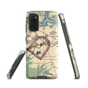 Wilbur Airport (2S8) VFR Sectional Samsung Phone Case