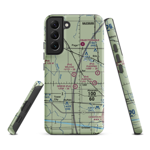 Wilcox Farm Airport (ND78) VFR Sectional Samsung Phone Case