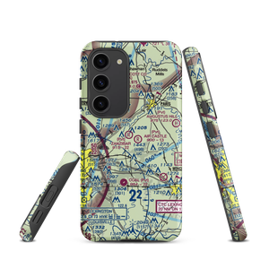 Wild Blue Airport (31KY) VFR Sectional Samsung Phone Case