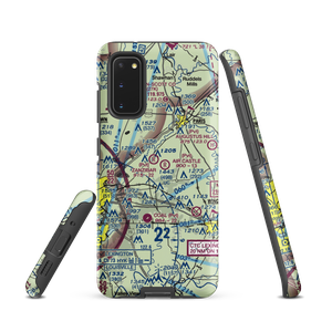 Wild Blue Airport (31KY) VFR Sectional Samsung Phone Case