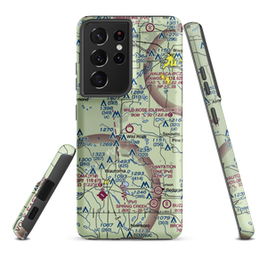 Wild Rose Idlewild Airport (W23) VFR Sectional Samsung Phone Case