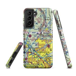 Wilderness Field (IN60) VFR Sectional Samsung Phone Case