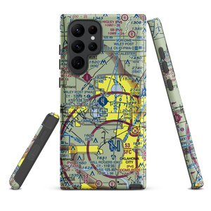 Wiley Post Airport (PWA) VFR Sectional Samsung Phone Case