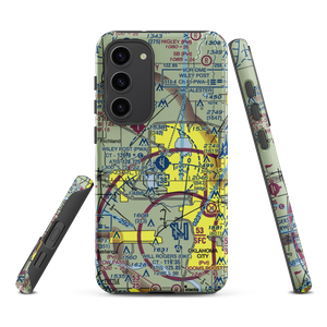 Wiley Post Airport (PWA) VFR Sectional Samsung Phone Case