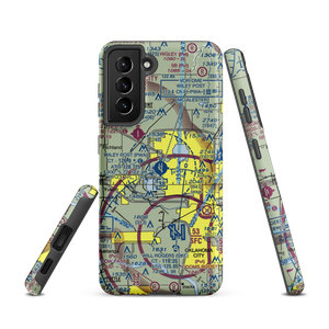 Wiley Post Airport (PWA) VFR Sectional Samsung Phone Case