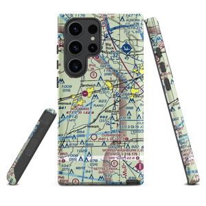 Wiley Updike Airport (72IS) VFR Sectional Samsung Phone Case