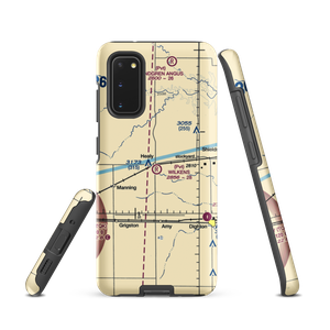 Wilkens Airport (32KS) VFR Sectional Samsung Phone Case