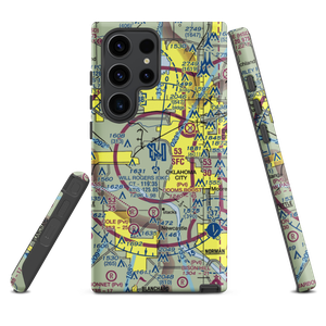 Will Rogers World Airport (OKC) VFR Sectional Samsung Phone Case