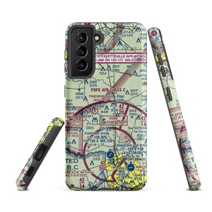 William Irving Lewis Airport (09NC) VFR Sectional Samsung Phone Case