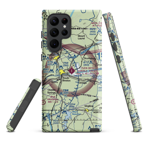 William M Tuck Airport (W78) VFR Sectional Samsung Phone Case