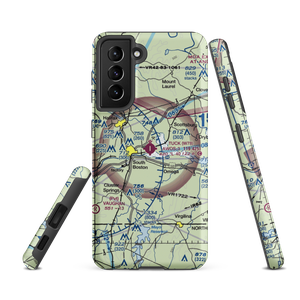 William M Tuck Airport (W78) VFR Sectional Samsung Phone Case