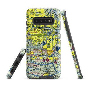 William P Hobby Airport (HOU) VFR Sectional Samsung Phone Case